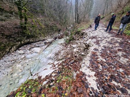 Terenski ogledi poškodovanih gozdnih cest (7)